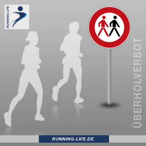 Überholverbot für Jogger und Läufer