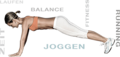 Fitness durch Joggen